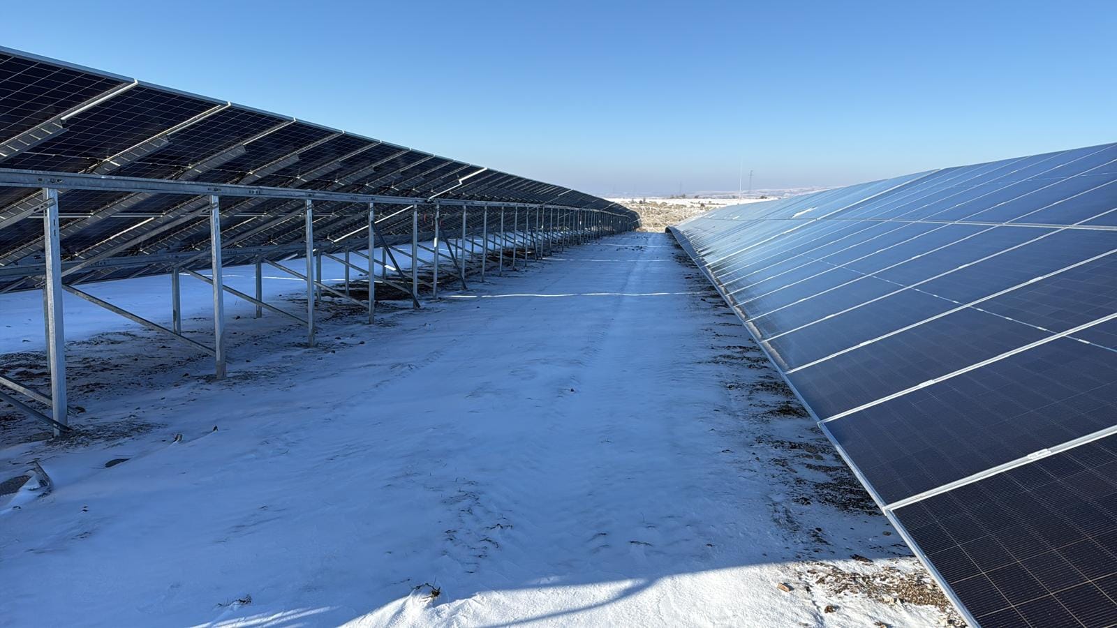 Panel sırası, kış